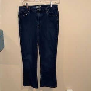 PAIGE Dark Blue Ankle Jeans